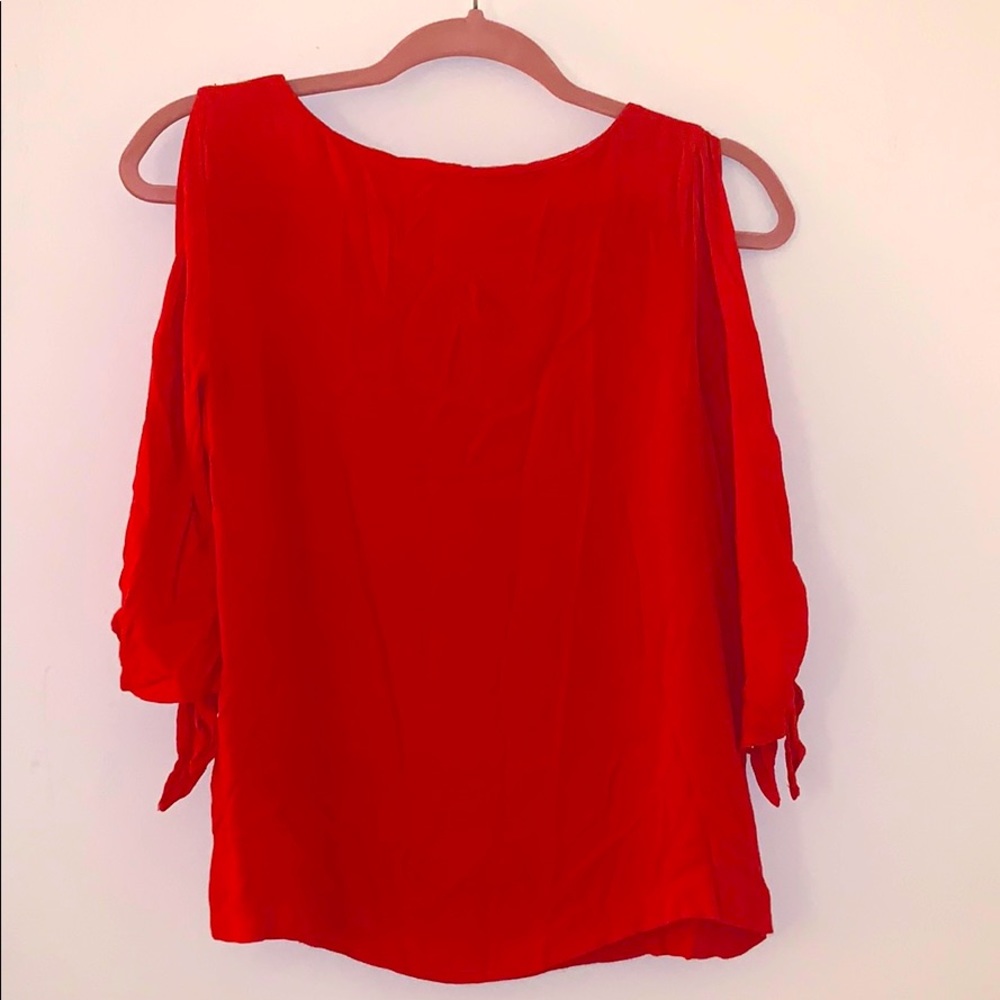 H&M Orange Blouse Size 2